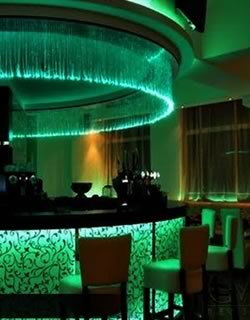 Ambiente decorado con fibras Ambiente decorado con fibras